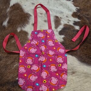 Kids Pink Character Apron - Unbranded